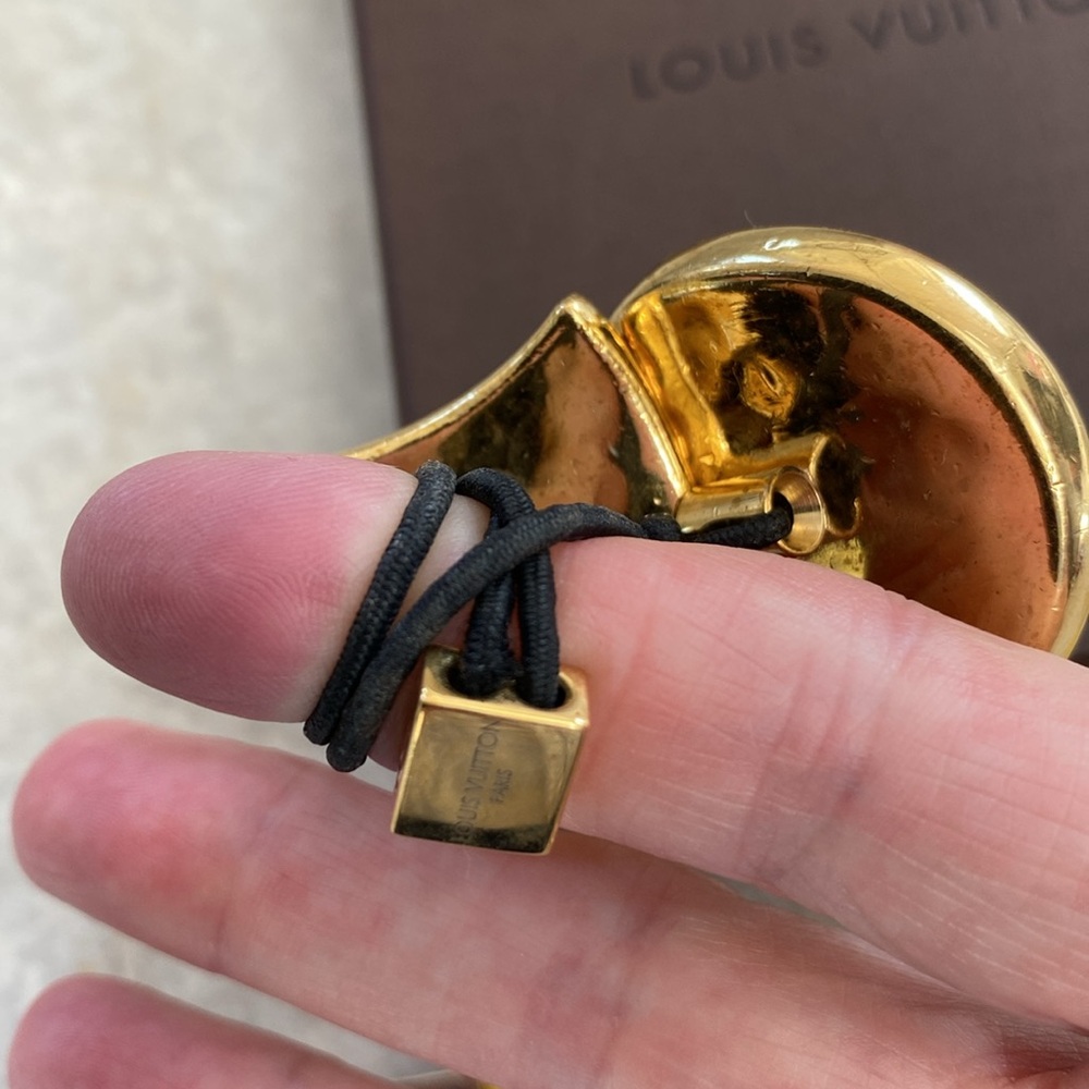 Louis Vuitton Enamel Multi-colored Hair Tie - Picture 12 of 12